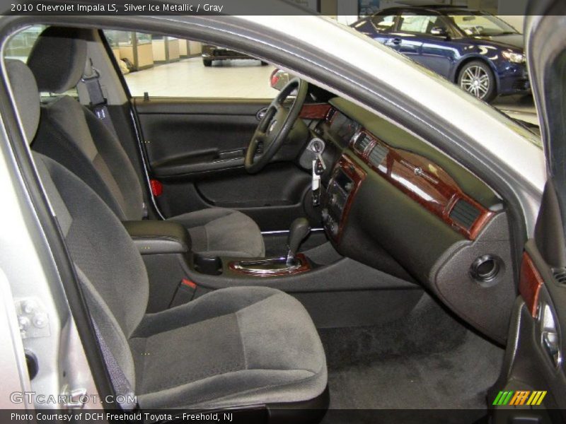 Silver Ice Metallic / Gray 2010 Chevrolet Impala LS