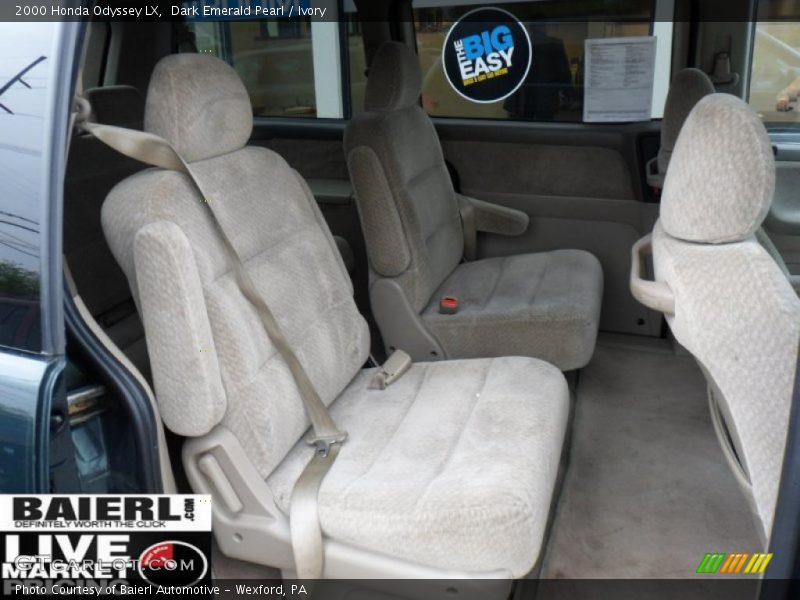 Dark Emerald Pearl / Ivory 2000 Honda Odyssey LX