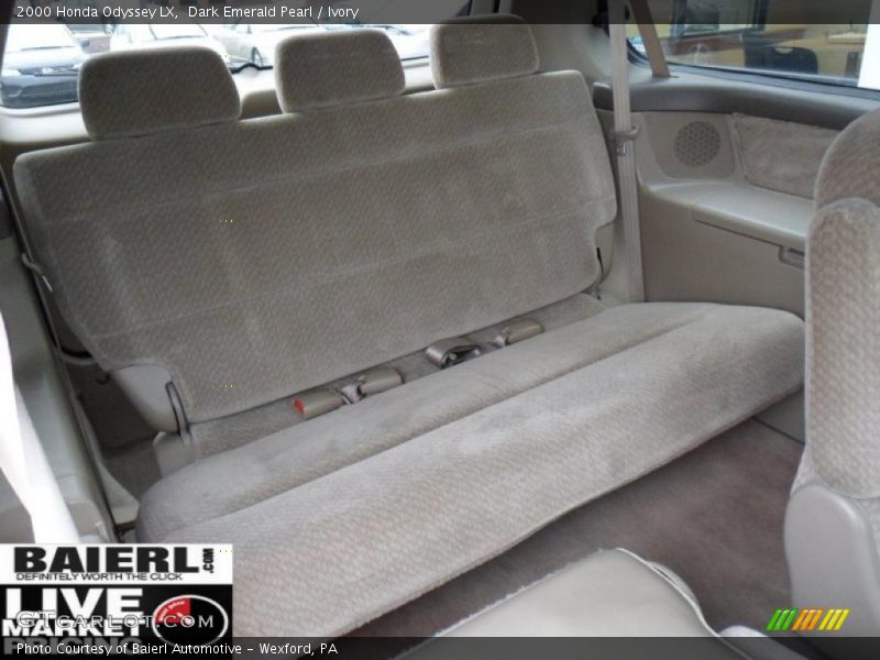 Dark Emerald Pearl / Ivory 2000 Honda Odyssey LX