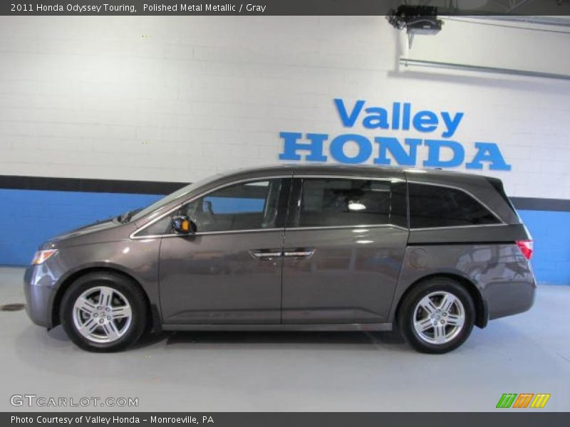 Polished Metal Metallic / Gray 2011 Honda Odyssey Touring