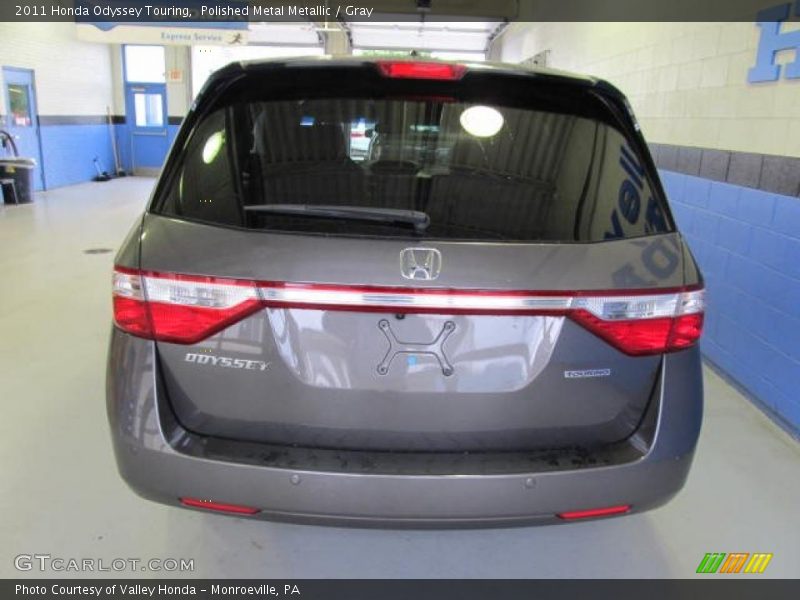 Polished Metal Metallic / Gray 2011 Honda Odyssey Touring