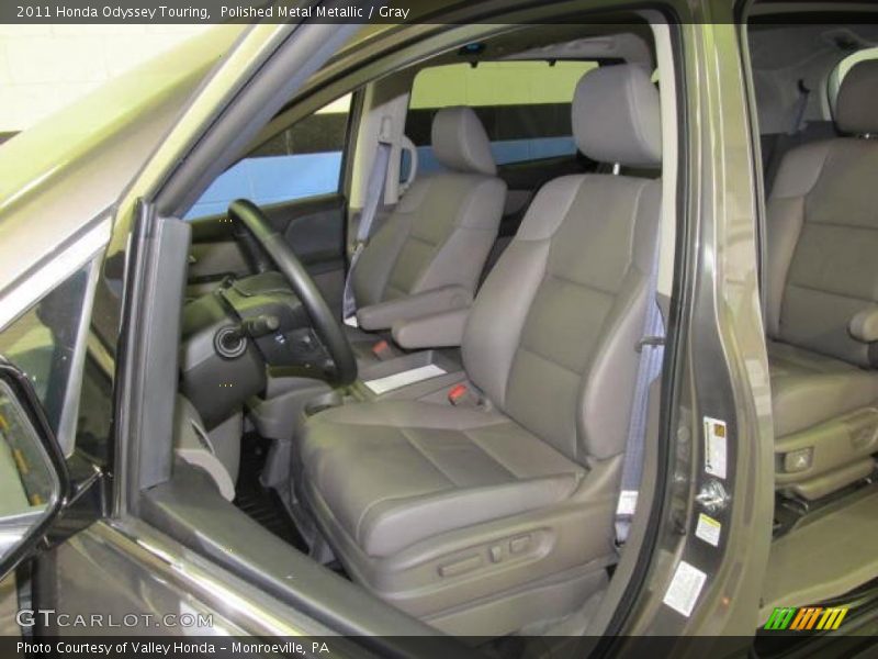 Polished Metal Metallic / Gray 2011 Honda Odyssey Touring