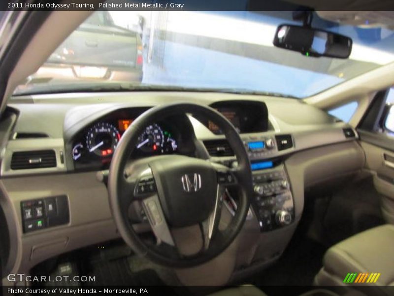 Polished Metal Metallic / Gray 2011 Honda Odyssey Touring