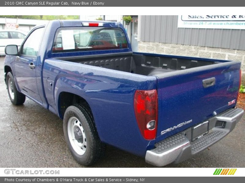 Navy Blue / Ebony 2010 GMC Canyon SLE Regular Cab