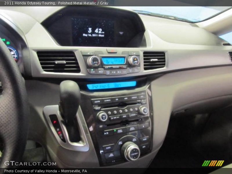 Polished Metal Metallic / Gray 2011 Honda Odyssey Touring