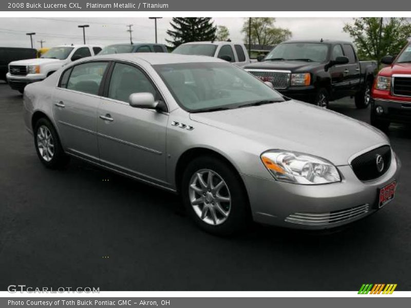 Platinum Metallic / Titanium 2008 Buick Lucerne CXL