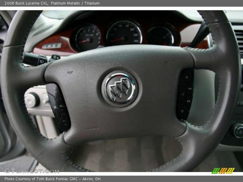 Platinum Metallic / Titanium 2008 Buick Lucerne CXL