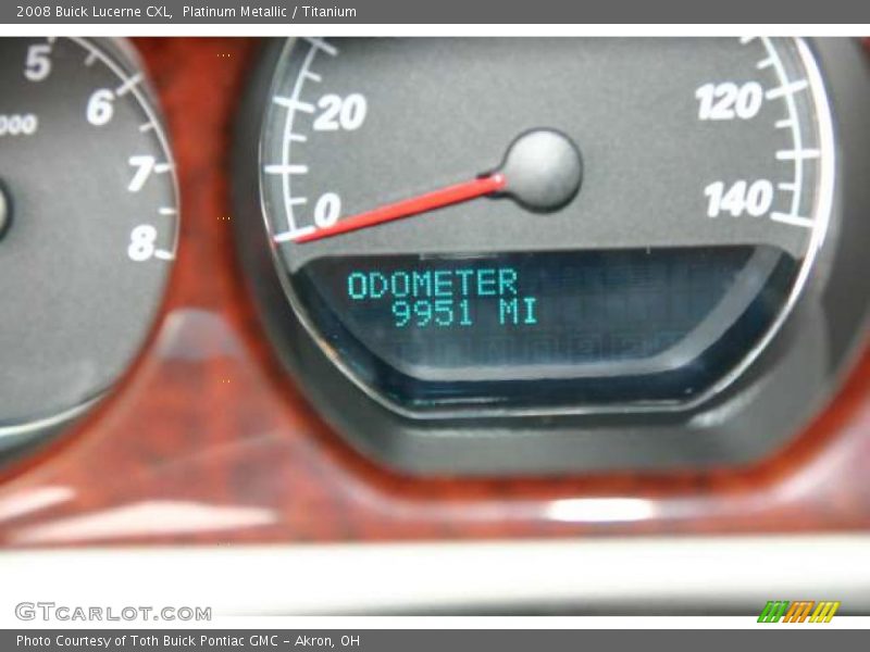 Platinum Metallic / Titanium 2008 Buick Lucerne CXL