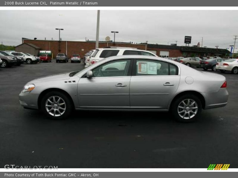 Platinum Metallic / Titanium 2008 Buick Lucerne CXL