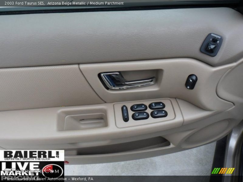 Arizona Beige Metallic / Medium Parchment 2003 Ford Taurus SES