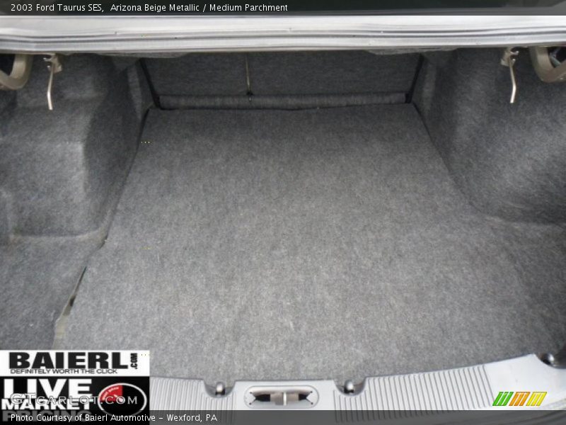 Arizona Beige Metallic / Medium Parchment 2003 Ford Taurus SES