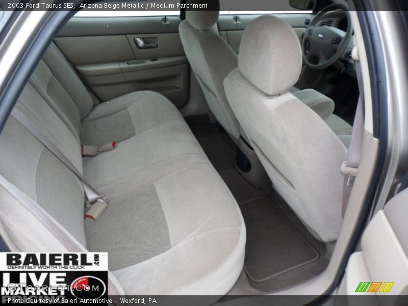 Arizona Beige Metallic / Medium Parchment 2003 Ford Taurus SES