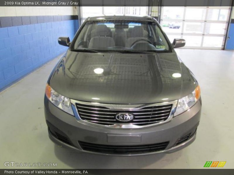 Midnight Gray / Gray 2009 Kia Optima LX