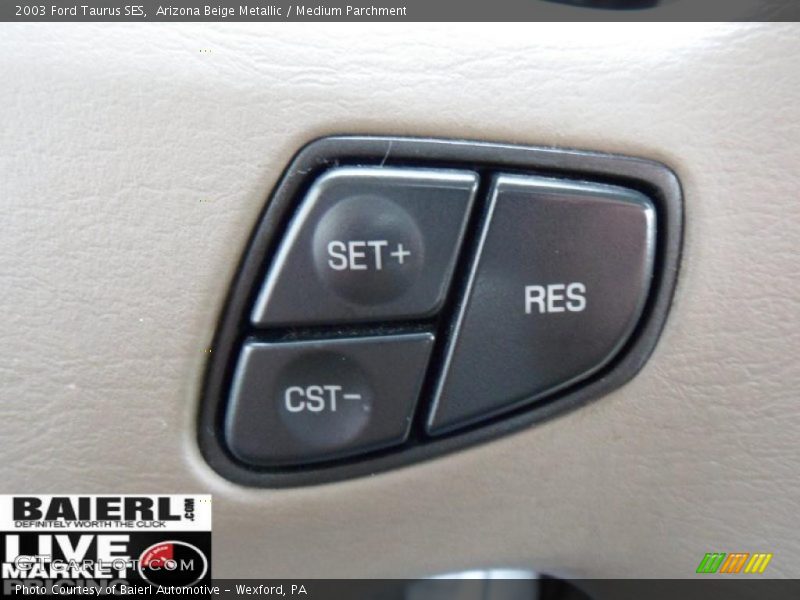 Arizona Beige Metallic / Medium Parchment 2003 Ford Taurus SES
