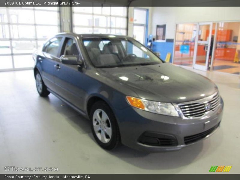 Midnight Gray / Gray 2009 Kia Optima LX