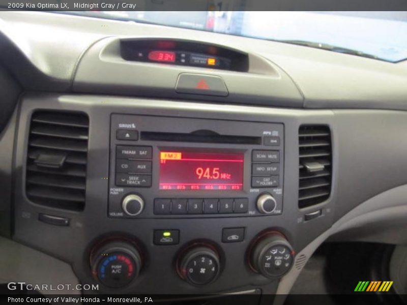 Midnight Gray / Gray 2009 Kia Optima LX