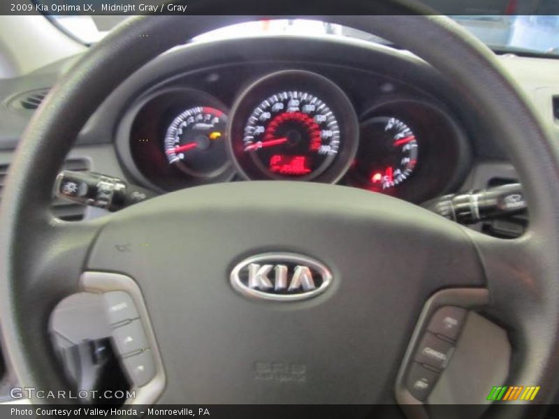 Midnight Gray / Gray 2009 Kia Optima LX
