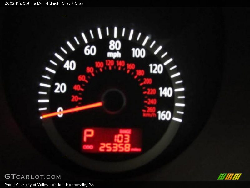 Midnight Gray / Gray 2009 Kia Optima LX