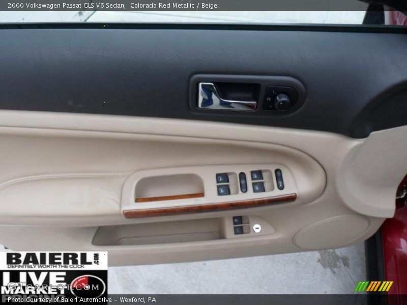 Colorado Red Metallic / Beige 2000 Volkswagen Passat GLS V6 Sedan