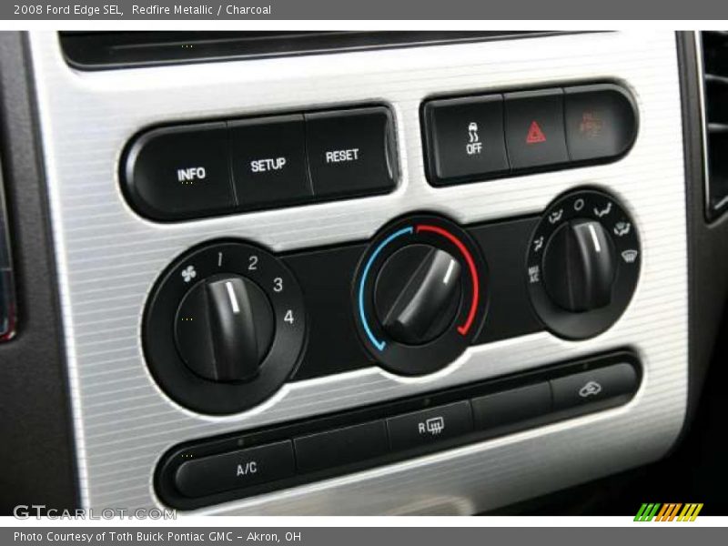 Redfire Metallic / Charcoal 2008 Ford Edge SEL
