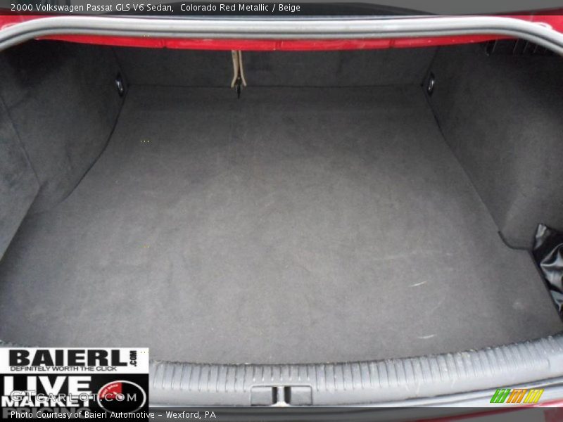 Colorado Red Metallic / Beige 2000 Volkswagen Passat GLS V6 Sedan