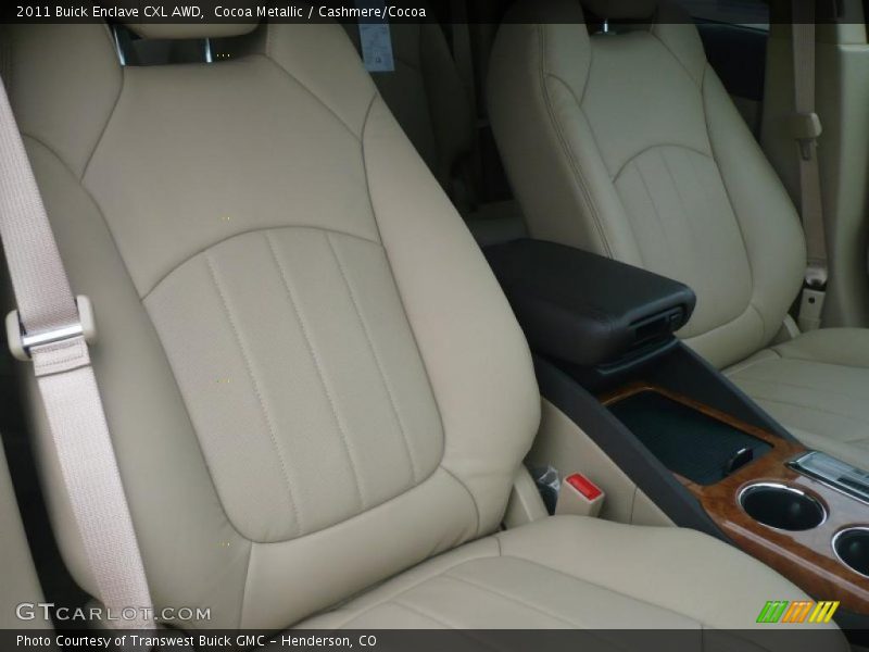 Cocoa Metallic / Cashmere/Cocoa 2011 Buick Enclave CXL AWD