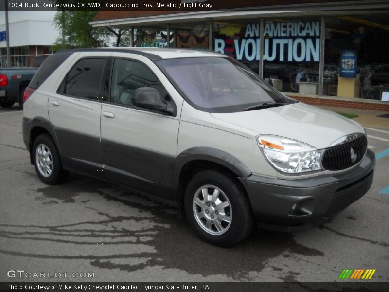 Cappuccino Frost Metallic / Light Gray 2004 Buick Rendezvous CX AWD