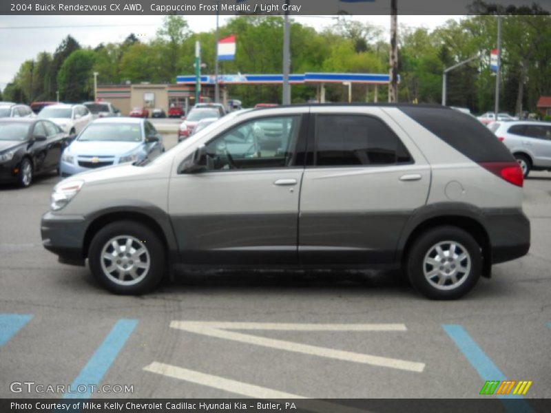 Cappuccino Frost Metallic / Light Gray 2004 Buick Rendezvous CX AWD