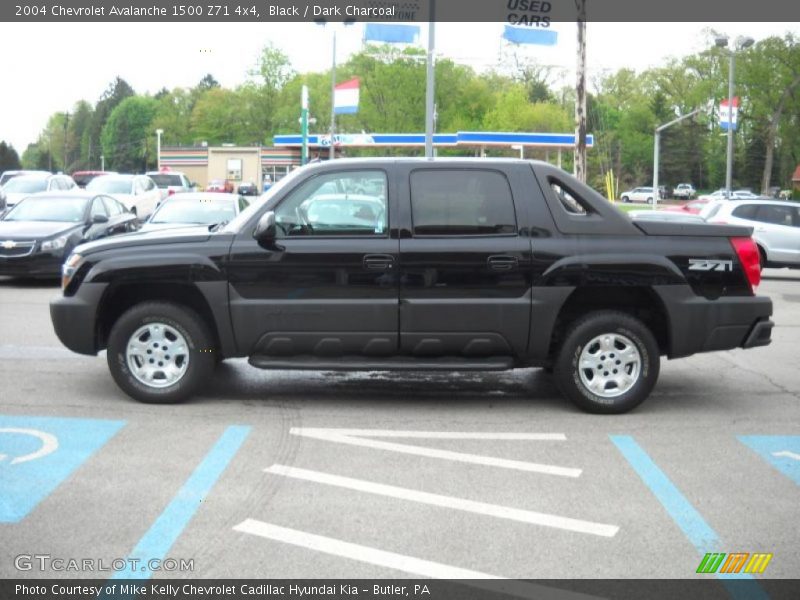 Black / Dark Charcoal 2004 Chevrolet Avalanche 1500 Z71 4x4