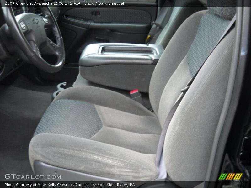 Black / Dark Charcoal 2004 Chevrolet Avalanche 1500 Z71 4x4