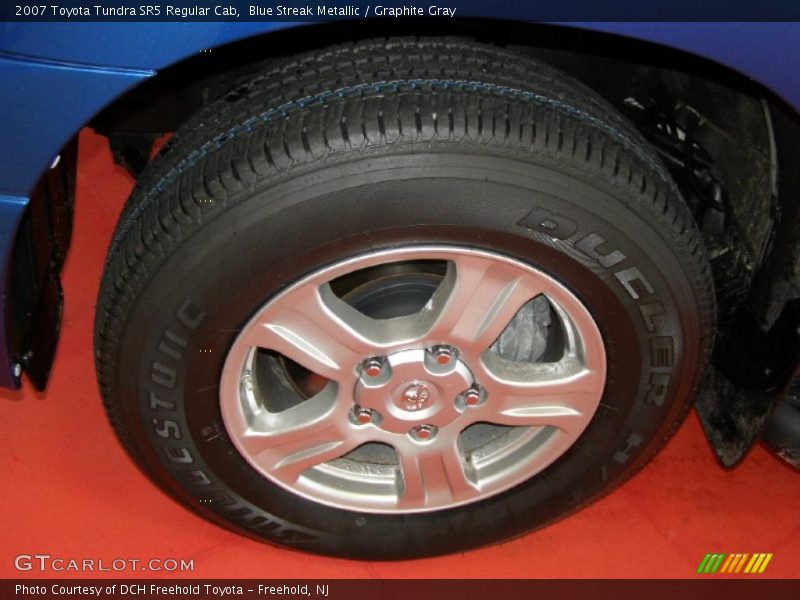 Blue Streak Metallic / Graphite Gray 2007 Toyota Tundra SR5 Regular Cab