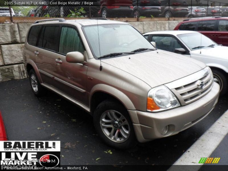 Cool Beige Metallic / Beige 2005 Suzuki XL7 LX 4WD