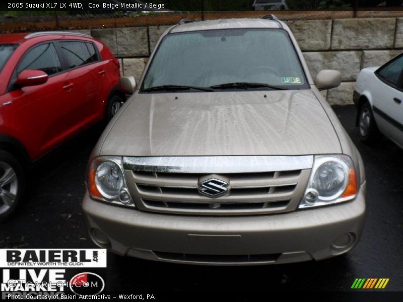 Cool Beige Metallic / Beige 2005 Suzuki XL7 LX 4WD