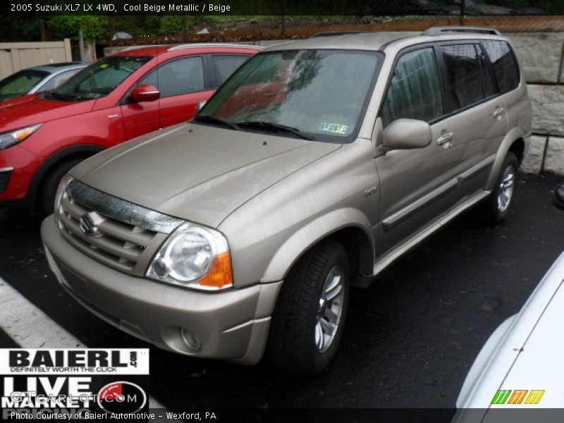 Cool Beige Metallic / Beige 2005 Suzuki XL7 LX 4WD