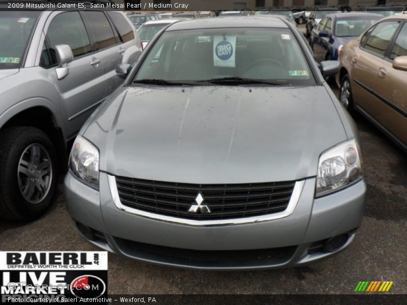 Satin Meisai Pearl / Medium Gray 2009 Mitsubishi Galant ES