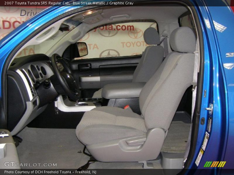  2007 Tundra SR5 Regular Cab Graphite Gray Interior