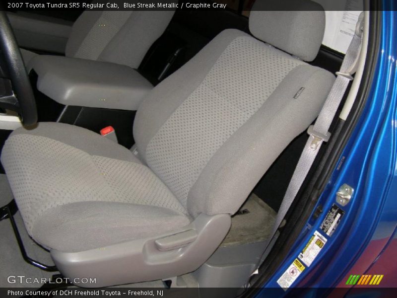 Blue Streak Metallic / Graphite Gray 2007 Toyota Tundra SR5 Regular Cab