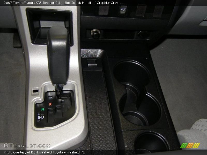 Blue Streak Metallic / Graphite Gray 2007 Toyota Tundra SR5 Regular Cab