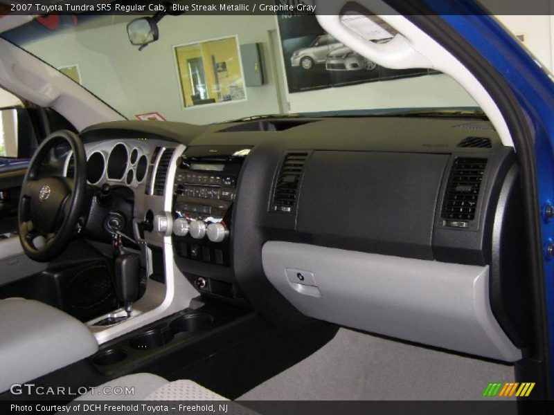 Blue Streak Metallic / Graphite Gray 2007 Toyota Tundra SR5 Regular Cab
