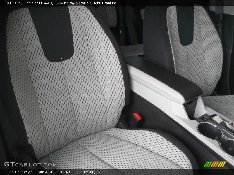 Cyber Gray Metallic / Light Titanium 2011 GMC Terrain SLE AWD