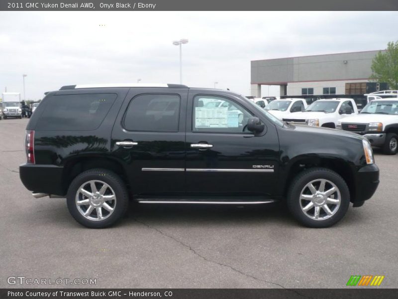 Onyx Black / Ebony 2011 GMC Yukon Denali AWD