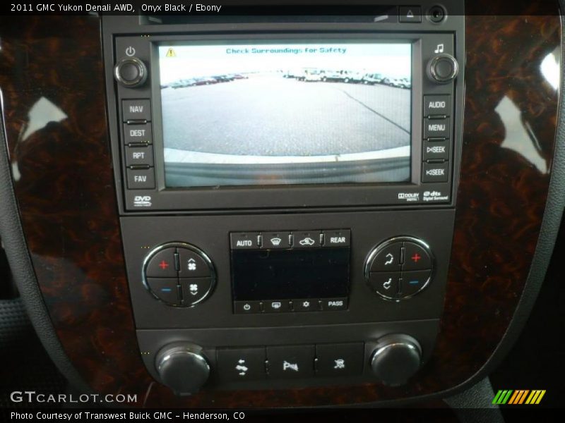 Onyx Black / Ebony 2011 GMC Yukon Denali AWD