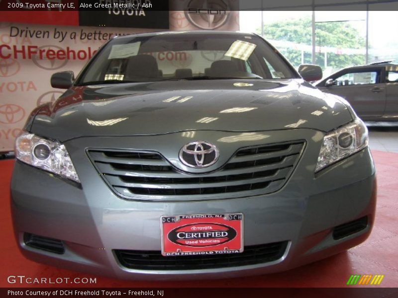 Aloe Green Metallic / Ash 2009 Toyota Camry LE