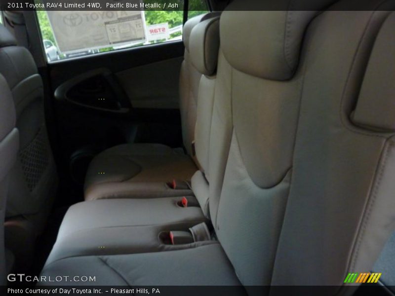 Pacific Blue Metallic / Ash 2011 Toyota RAV4 Limited 4WD