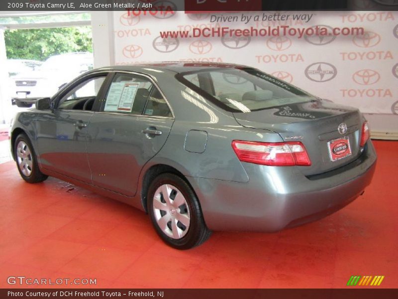 Aloe Green Metallic / Ash 2009 Toyota Camry LE