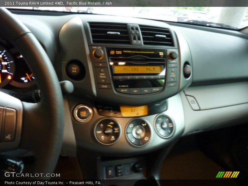 Pacific Blue Metallic / Ash 2011 Toyota RAV4 Limited 4WD