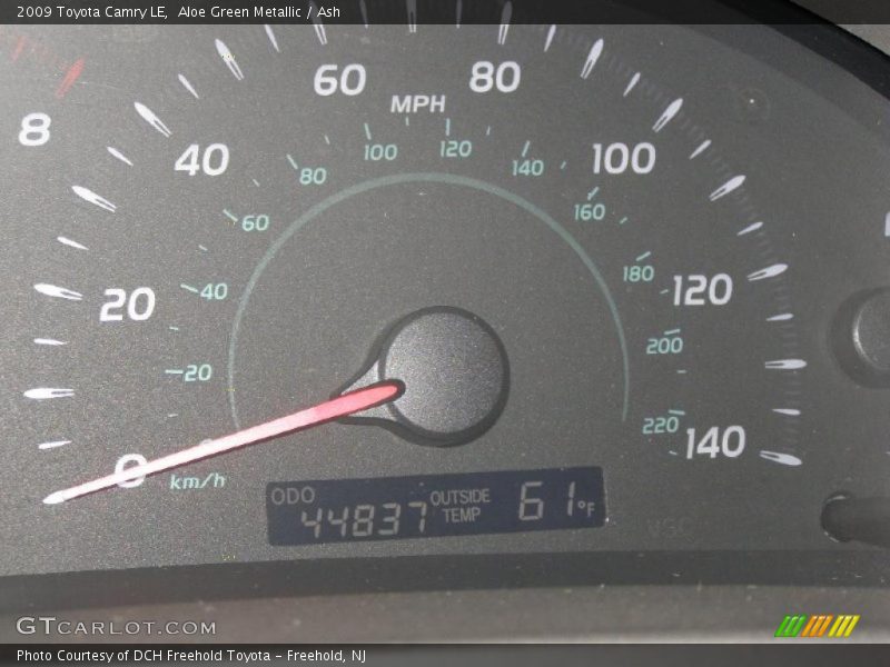 Aloe Green Metallic / Ash 2009 Toyota Camry LE