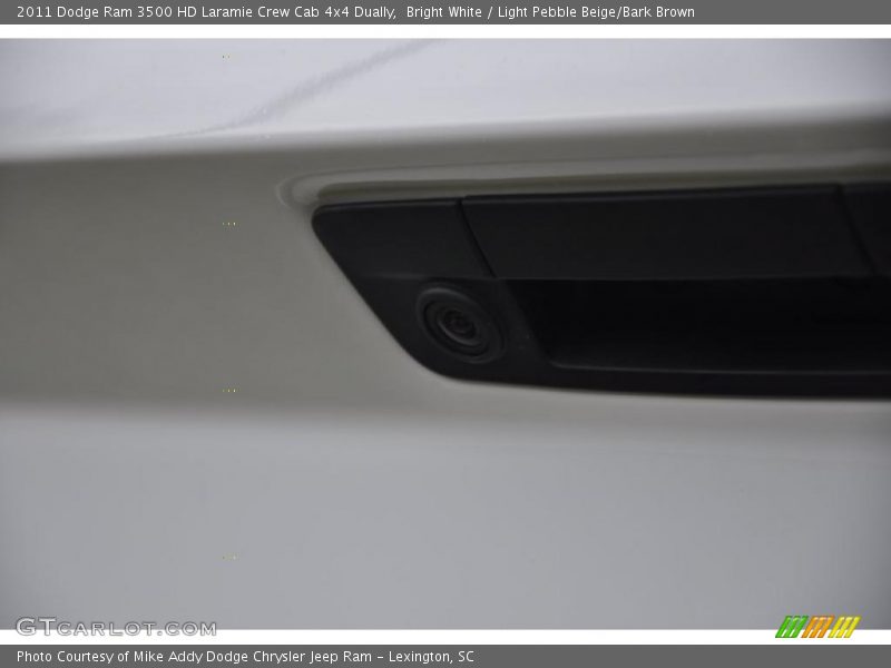 Bright White / Light Pebble Beige/Bark Brown 2011 Dodge Ram 3500 HD Laramie Crew Cab 4x4 Dually