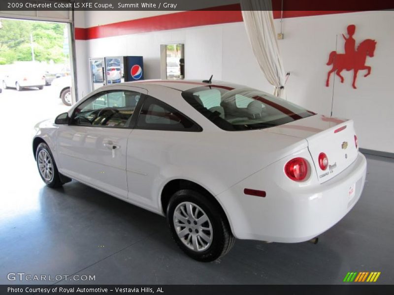 Summit White / Gray 2009 Chevrolet Cobalt LS XFE Coupe