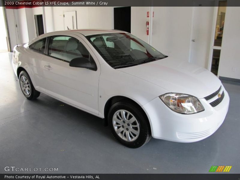 Summit White / Gray 2009 Chevrolet Cobalt LS XFE Coupe